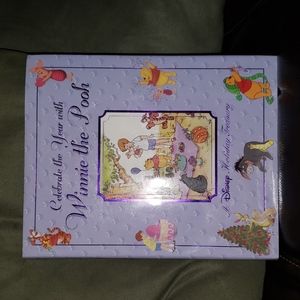 Celebrate the year with Winnie the Pooh hard cover book